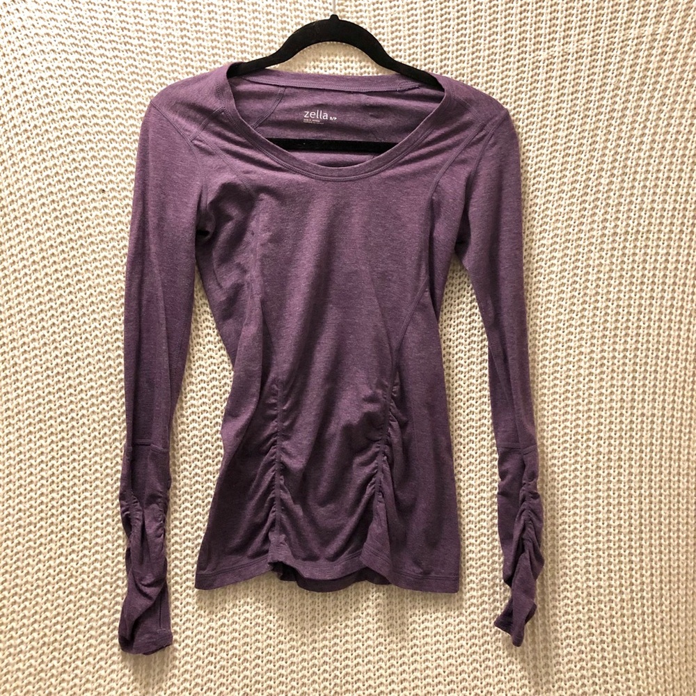 ZELLA Long Sleeve Shirt With Thumb Holes